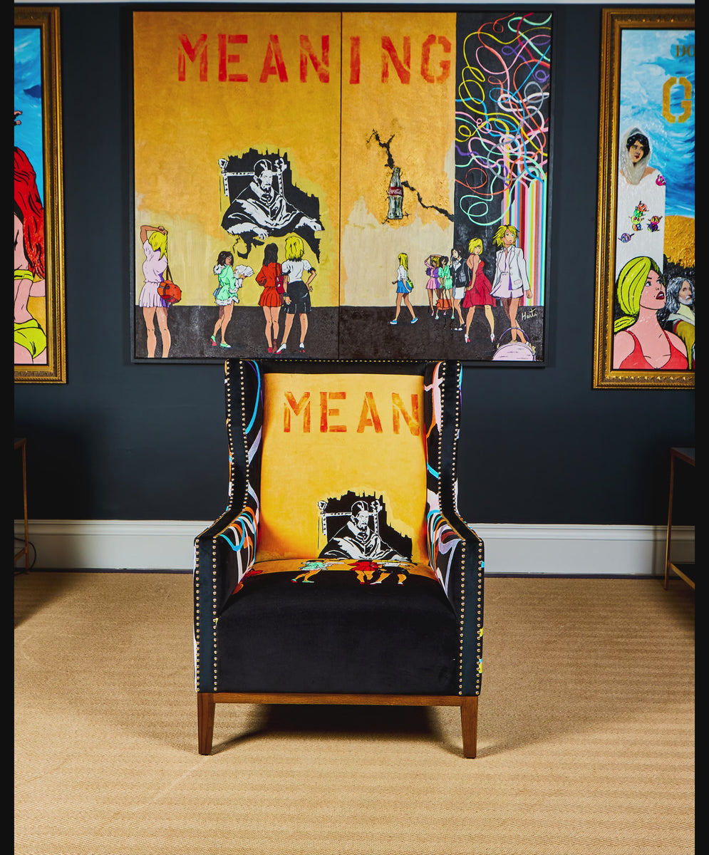 HARTI LUXE VELVET 'MEANING' ARMCHAIRS HartiSWIM