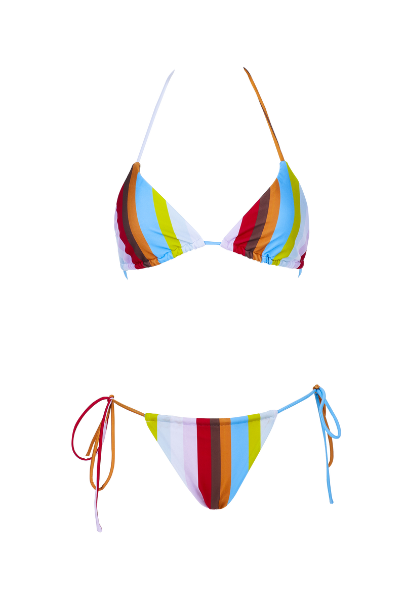 Meaning Stripe String Bikini Set HartiSWIM